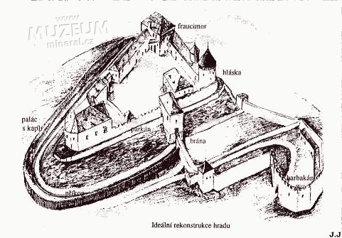 Rekonstruovan podoba hradu Lichnice