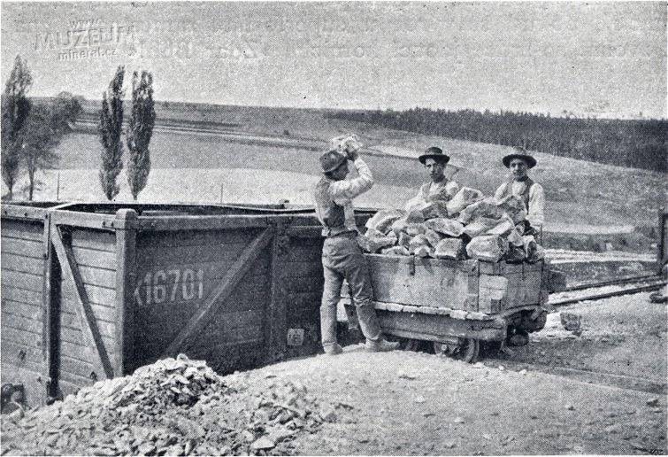 Nakldka vagonu na ndra (~1906)