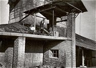 Přístavba plošiny pro nakládku vápna (1940)